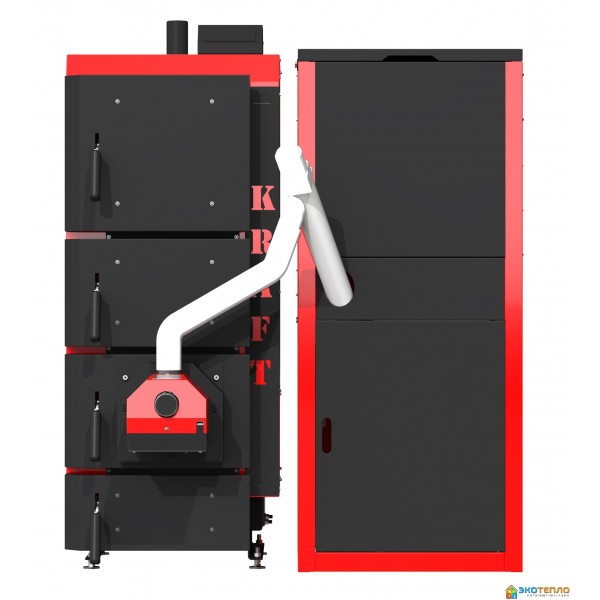 Котел на твердом топливе для отопления 97 кВт 